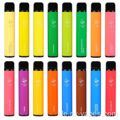 Elf Bar 1500puff Einweg Vape UK